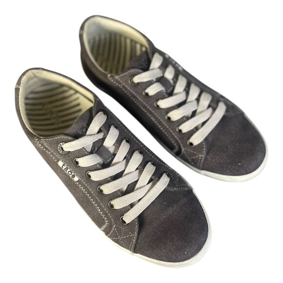 Taos Women’s Star Brown Canvas Sneakers Size-7.5 - Picture 8 of 9